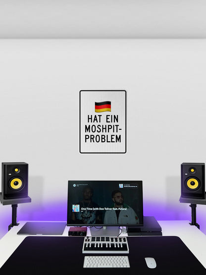 Moshpitproblem Streetsign