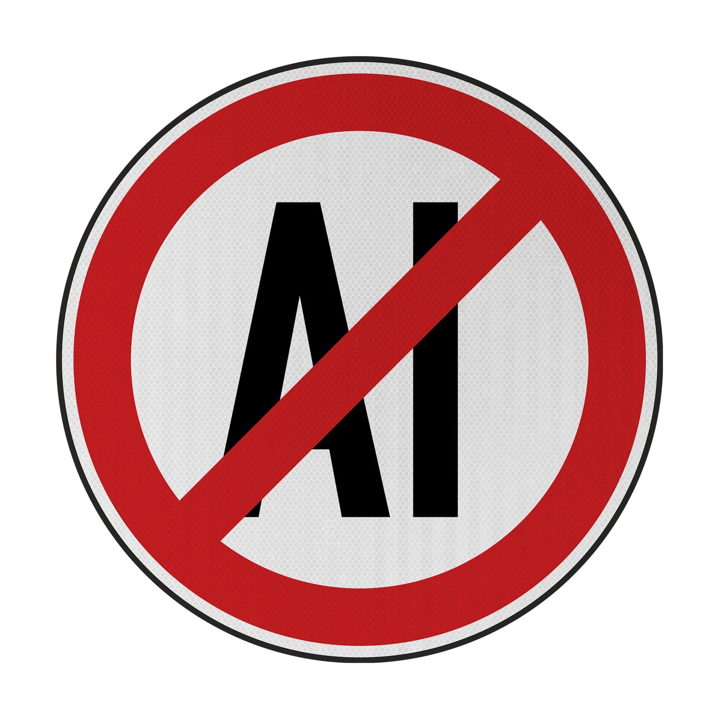 No AI Streetsign