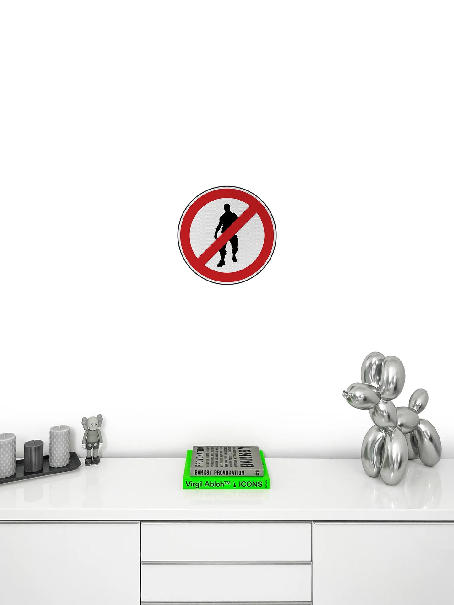 No brazilian dancing Streetsign