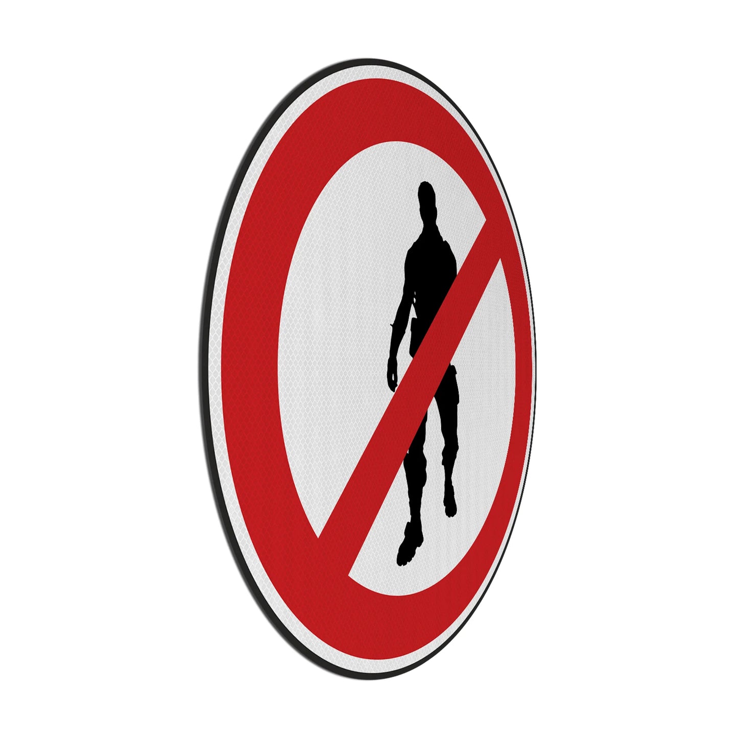 No brazilian dancing Streetsign
