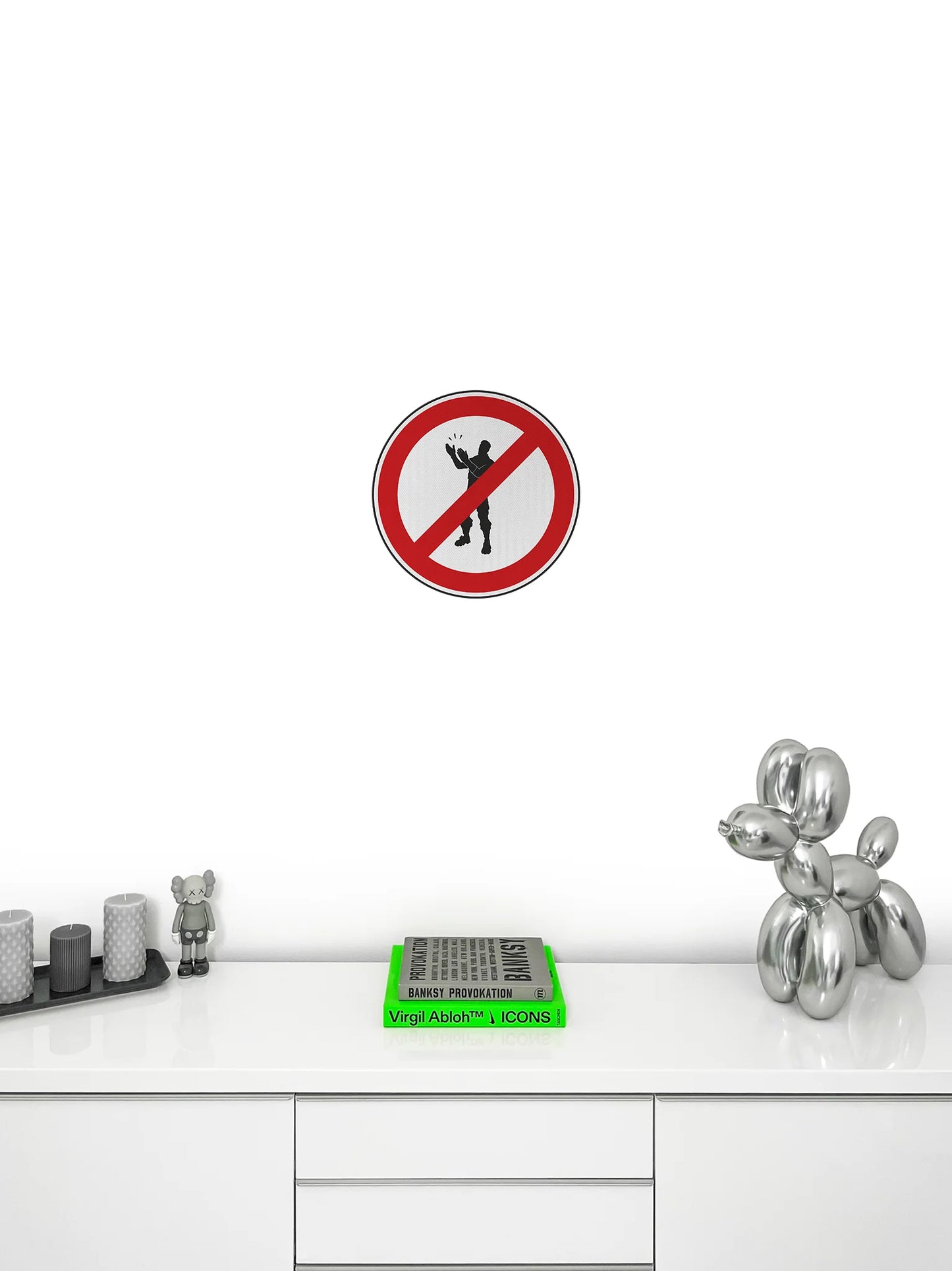 No clapping Streetsign
