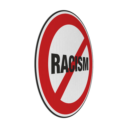 No racism Streetsign