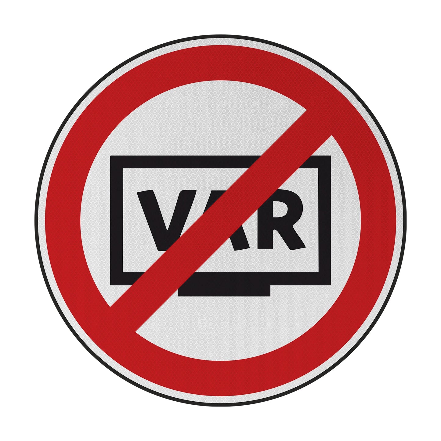 No Dancing Street Sign