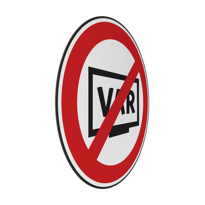 No Dancing Street Sign
