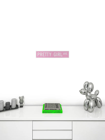 Pretty girl ave Streetsign