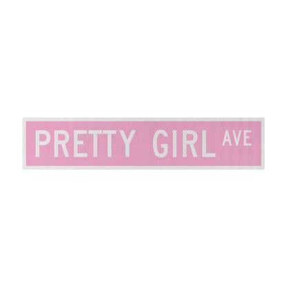 Pretty girl ave Streetsign