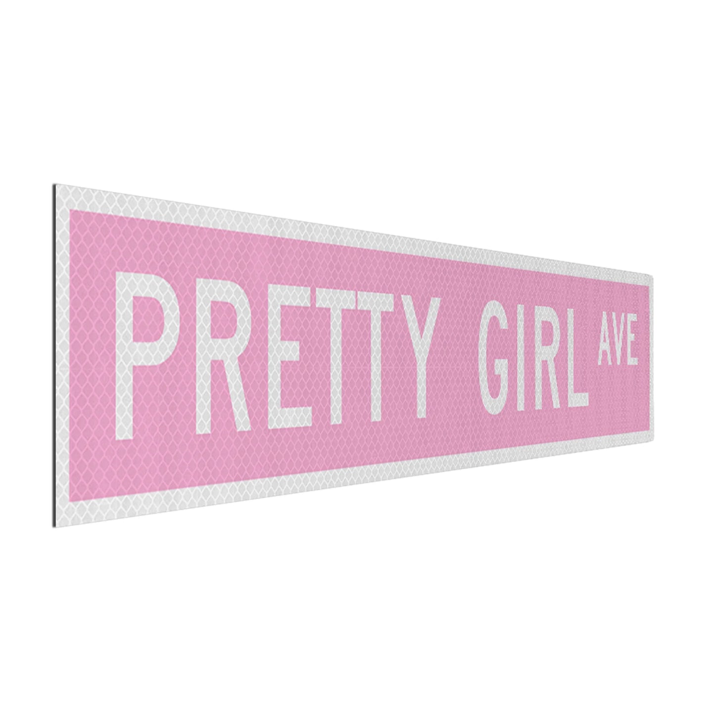 Pretty girl ave Streetsign