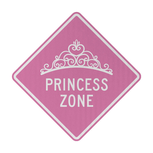 Princess Zone Streetsign