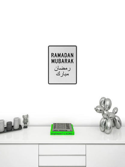 Ramadan Mubarak Streetsign