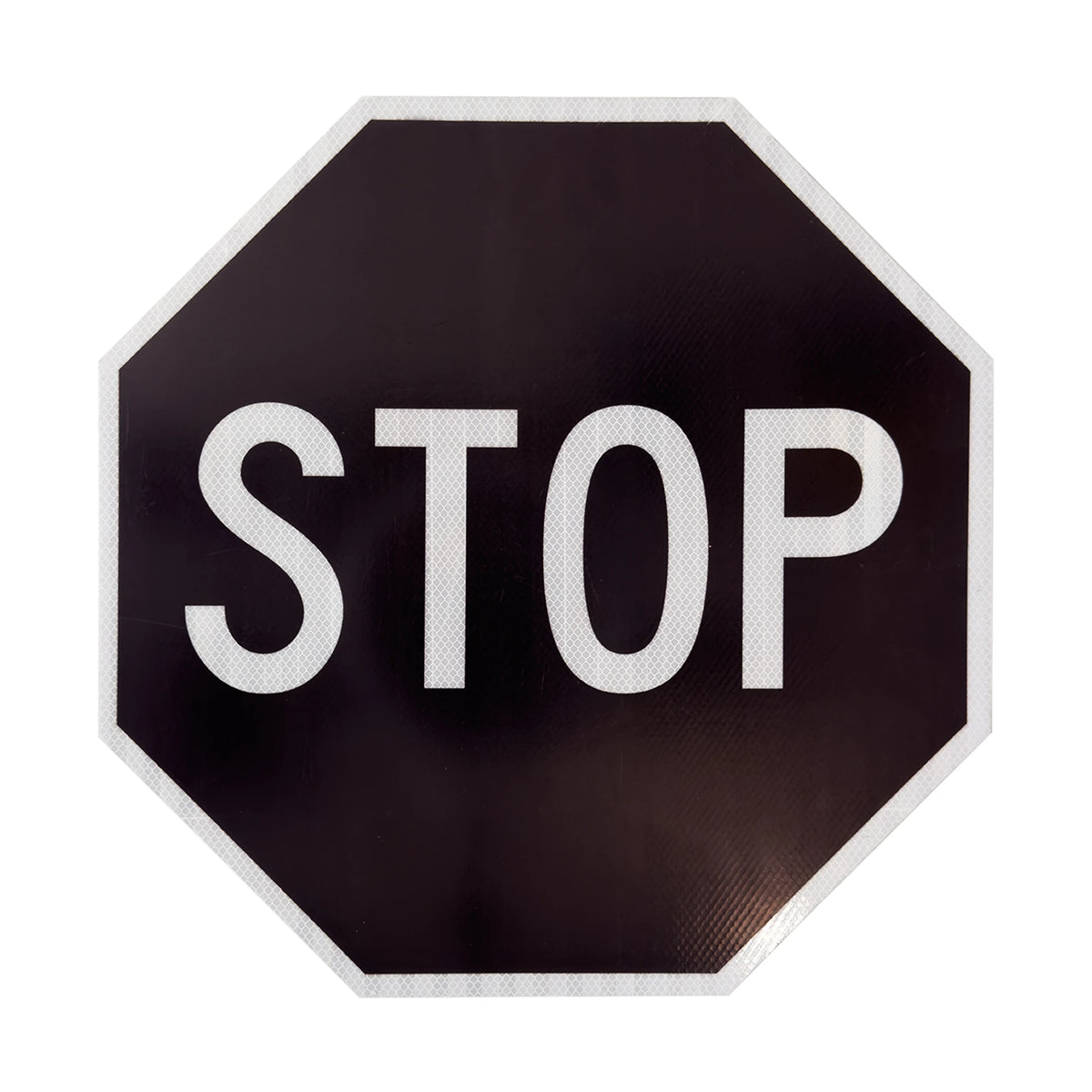 Stop Sign Back Red Black Stop Sign Did You Know STOP Signs Weren't Always Red? From 1924