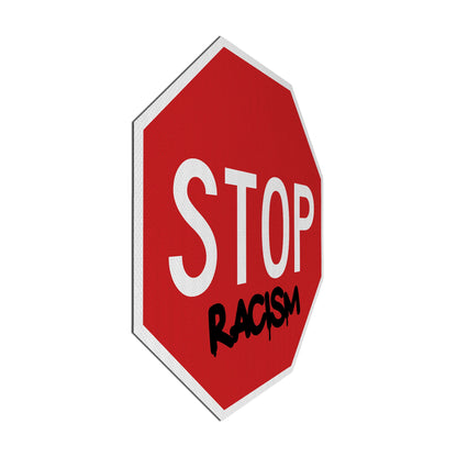 STOP racism Streetsign