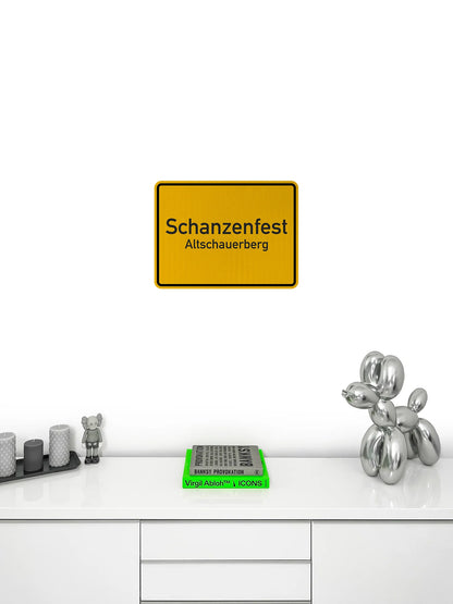 Schanzenfest Streetsign