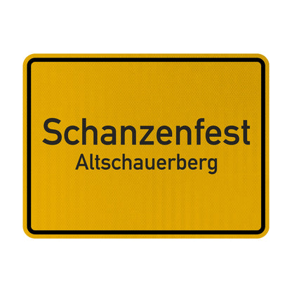 Schanzenfest Streetsign
