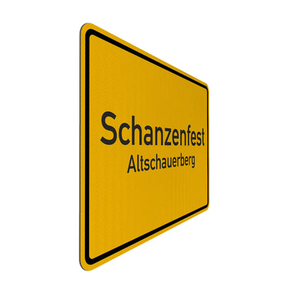 Schanzenfest Streetsign