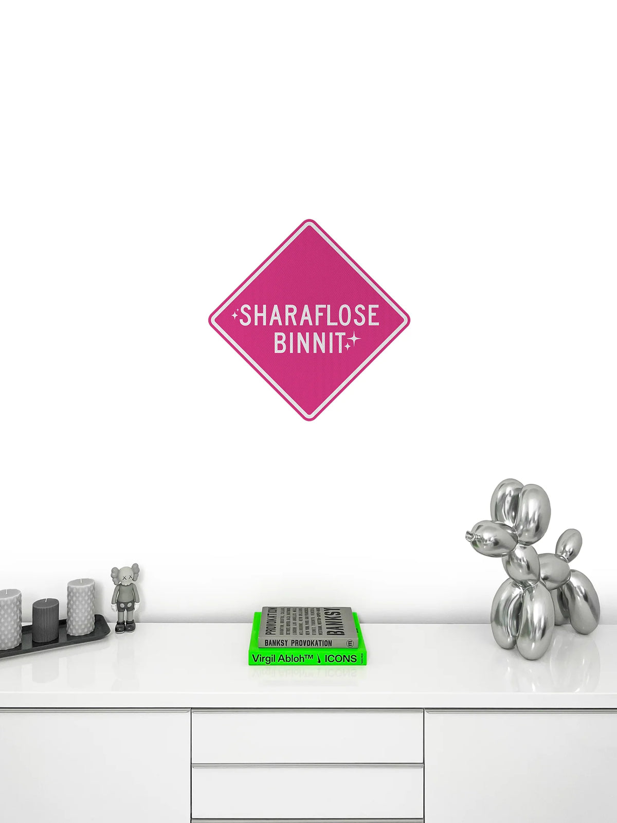 Sharaflose binnit Streetsign