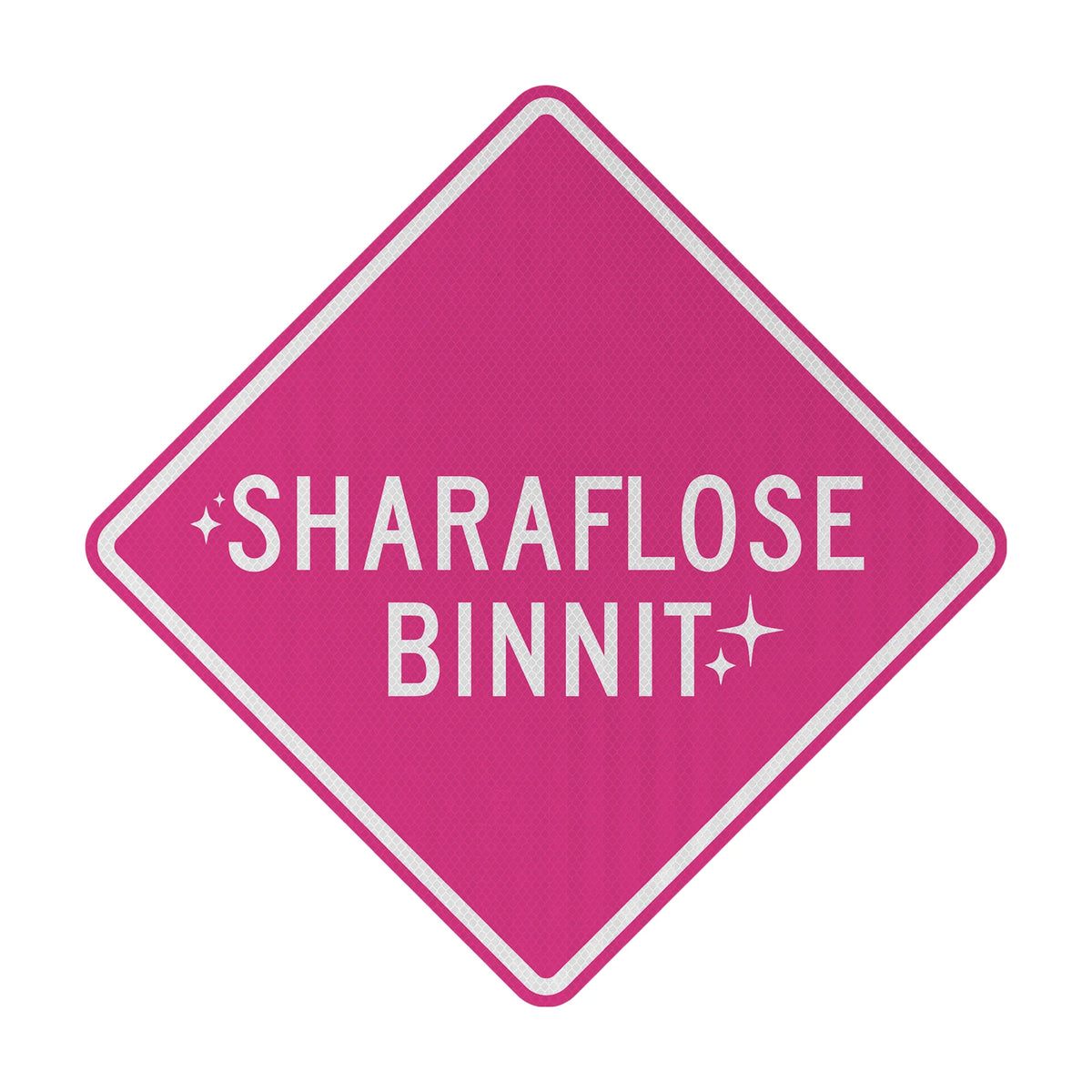 Sharaflose binnit Streetsign