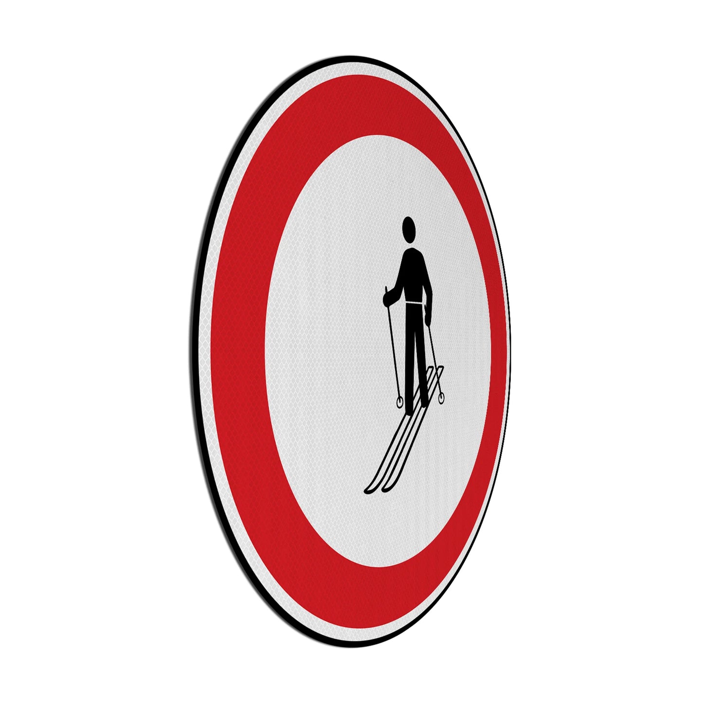 Ski (dynamisch) Streetsign