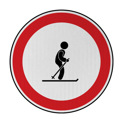 Ski Streetsign