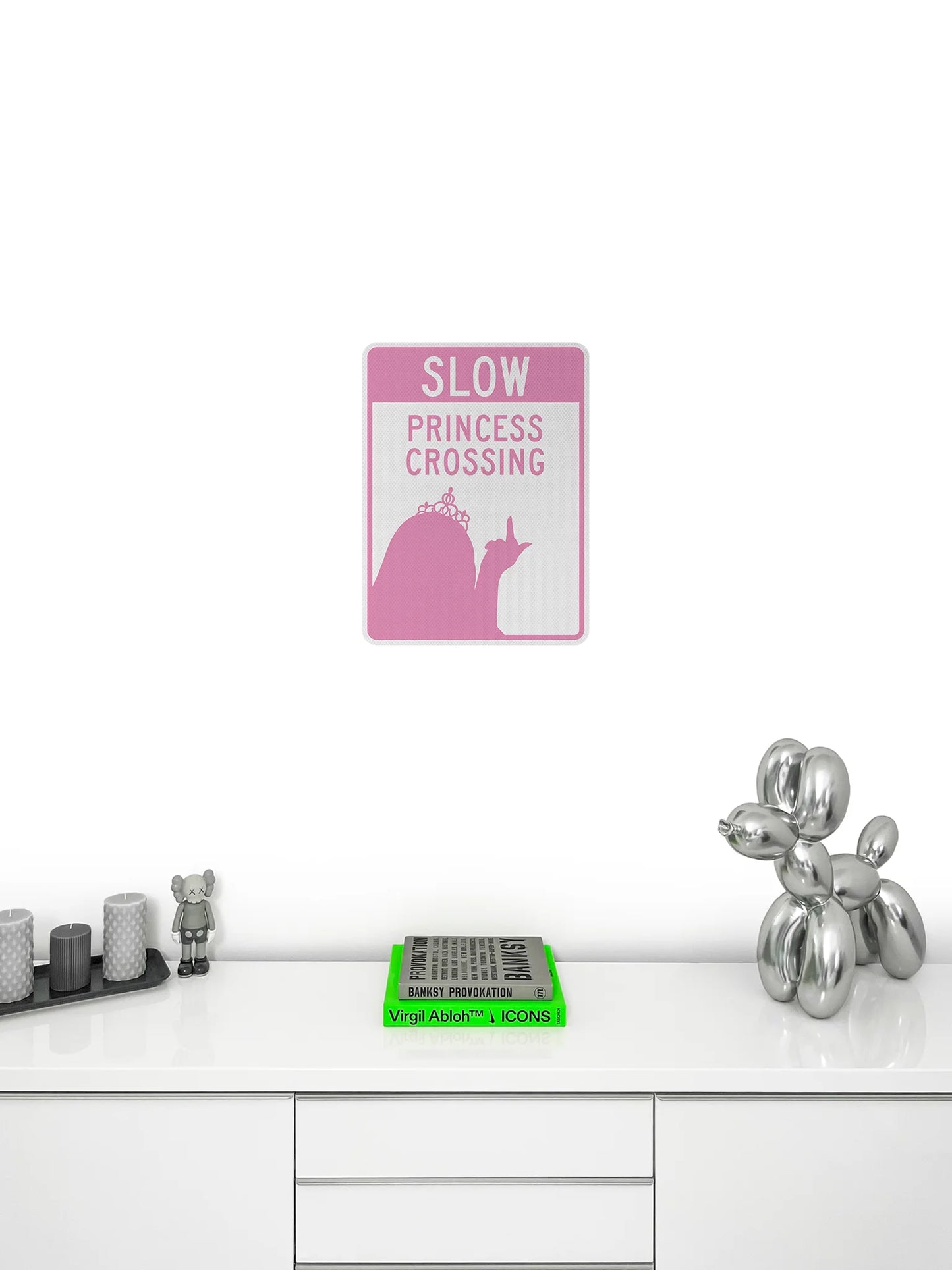 Princess crossing Streetsign