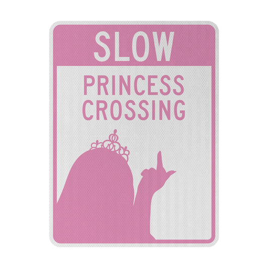 Princess crossing Streetsign