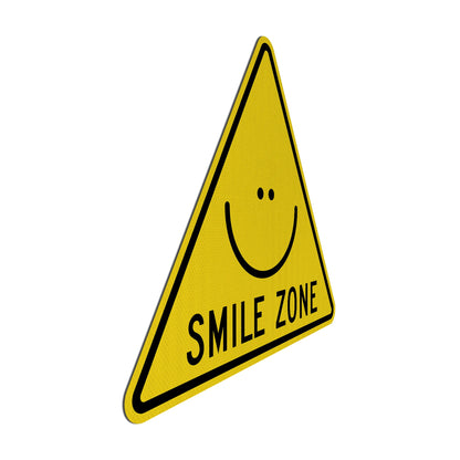 Smile Zone Streetsign