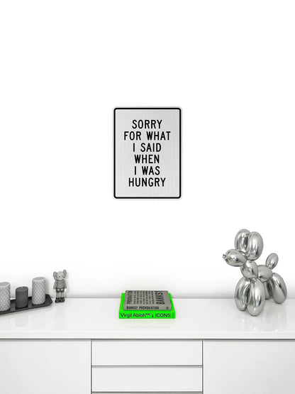 Hungry Streetsign