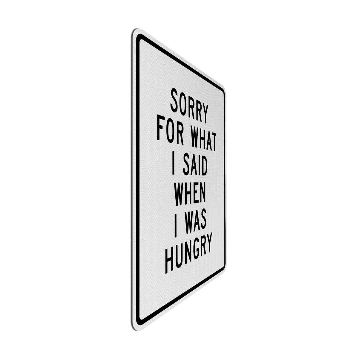 Hungry Streetsign