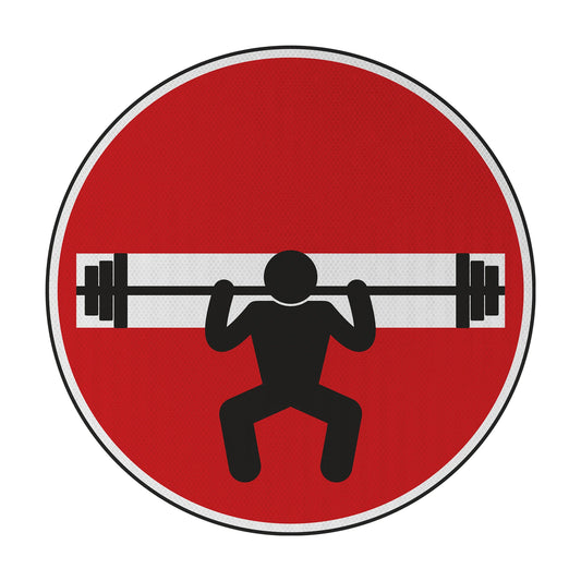 Squat Streetsign