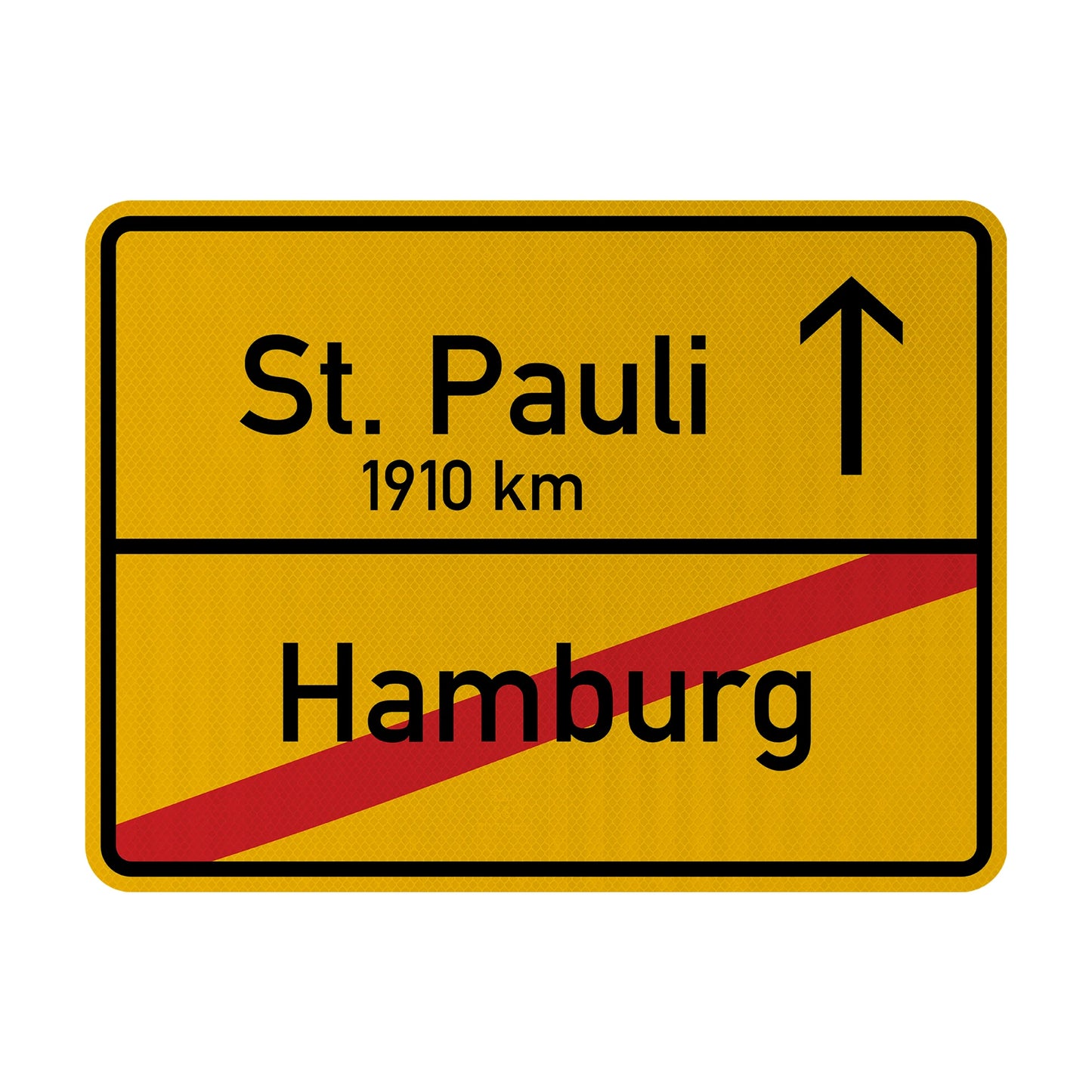 Hamburg X/ St. Pauli Streetsign