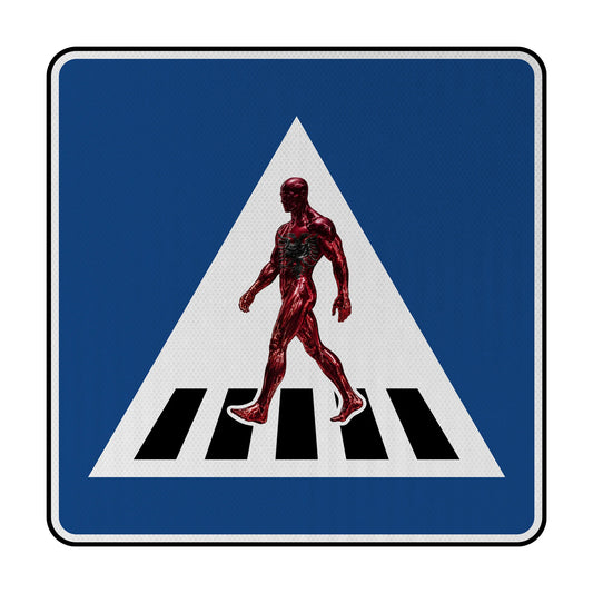 Black Toe Street Sign