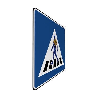 Sidewalk Bosnien Streetsign