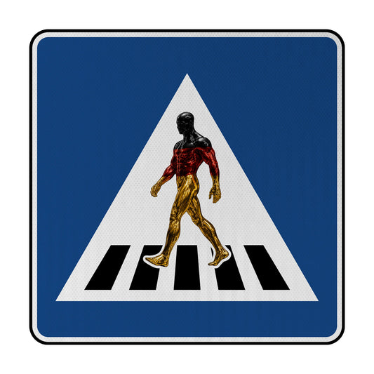 Black Toe Street Sign