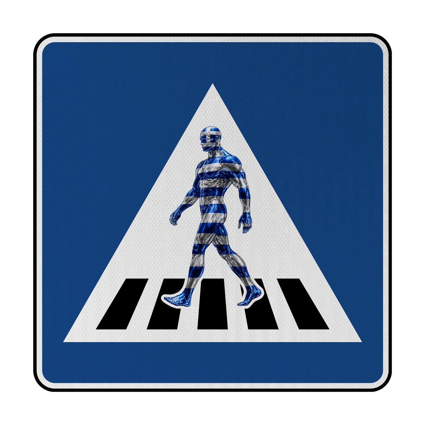 Sidewalk Griechenland Streetsign