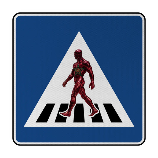 Black Toe Street Sign