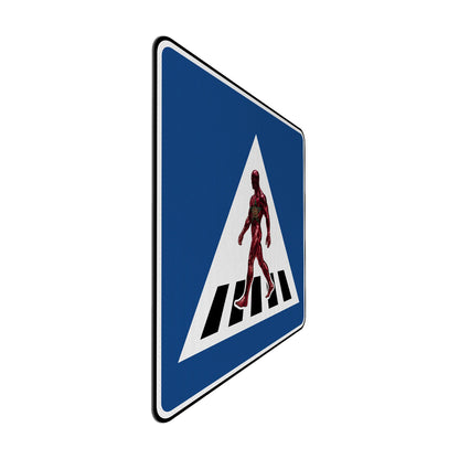 Sidewalk Marokko Streetsign