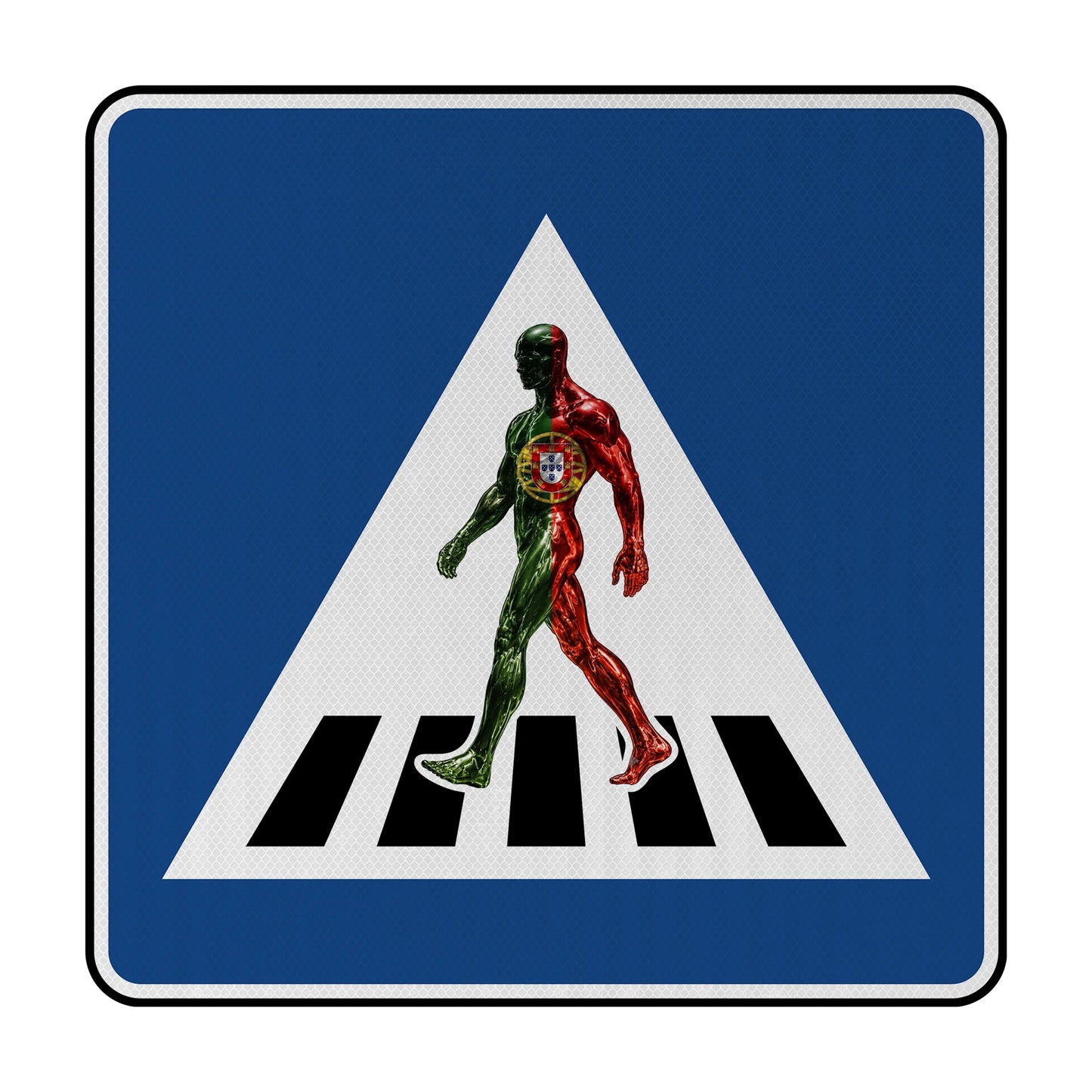 Sidewalk Portugal Streetsign