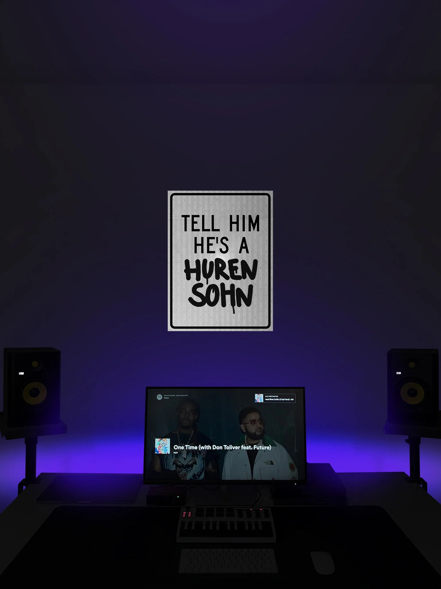 Tell him Streetsign