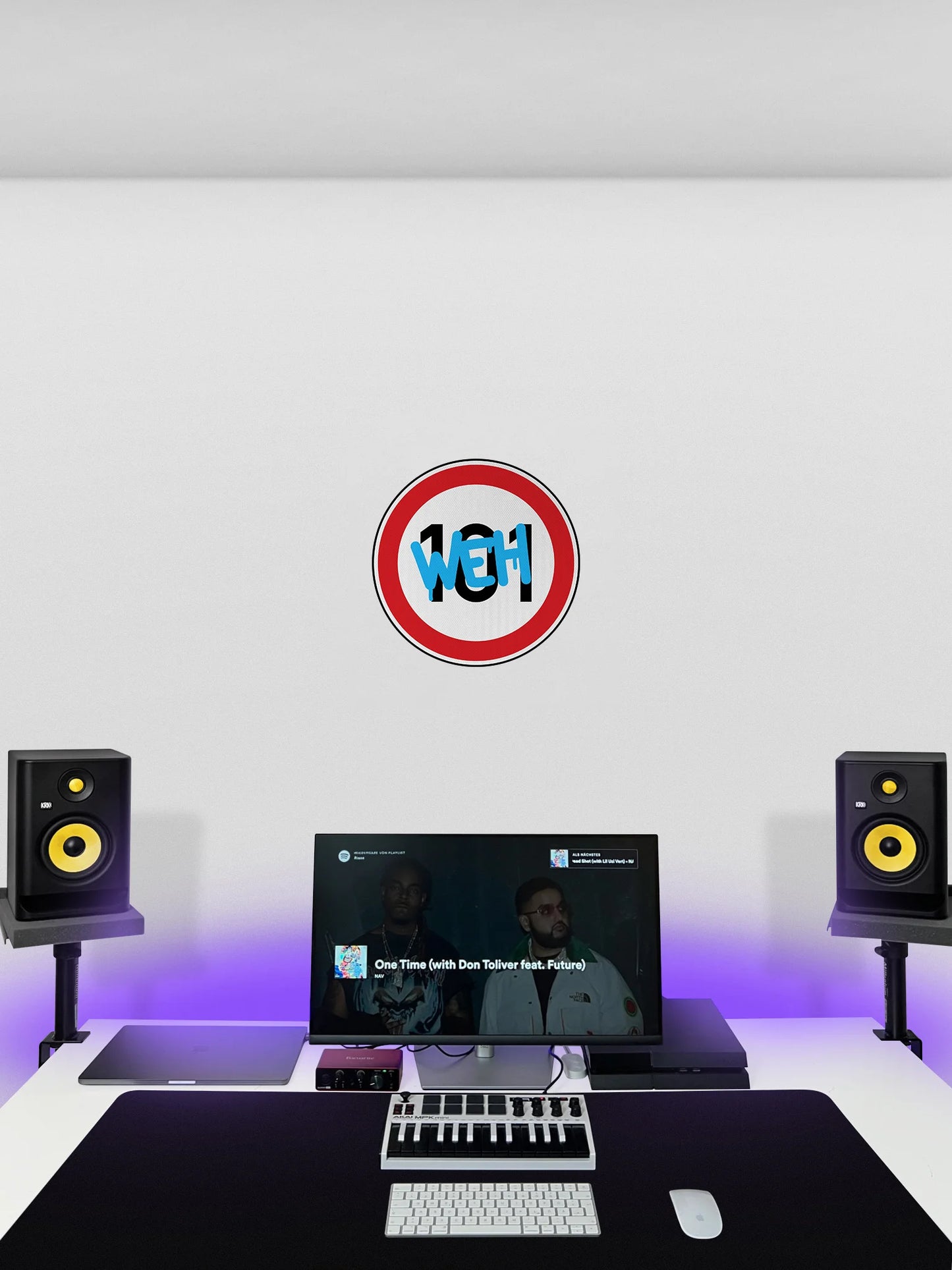Tempolimit 101 (weh) Streetsign