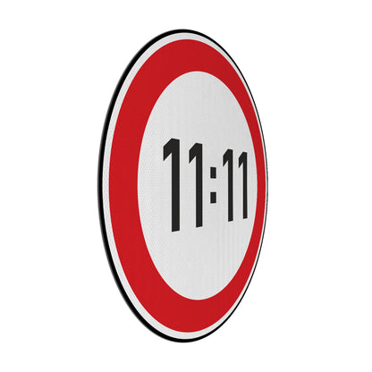 Tempolimit 11:11 Streetsign