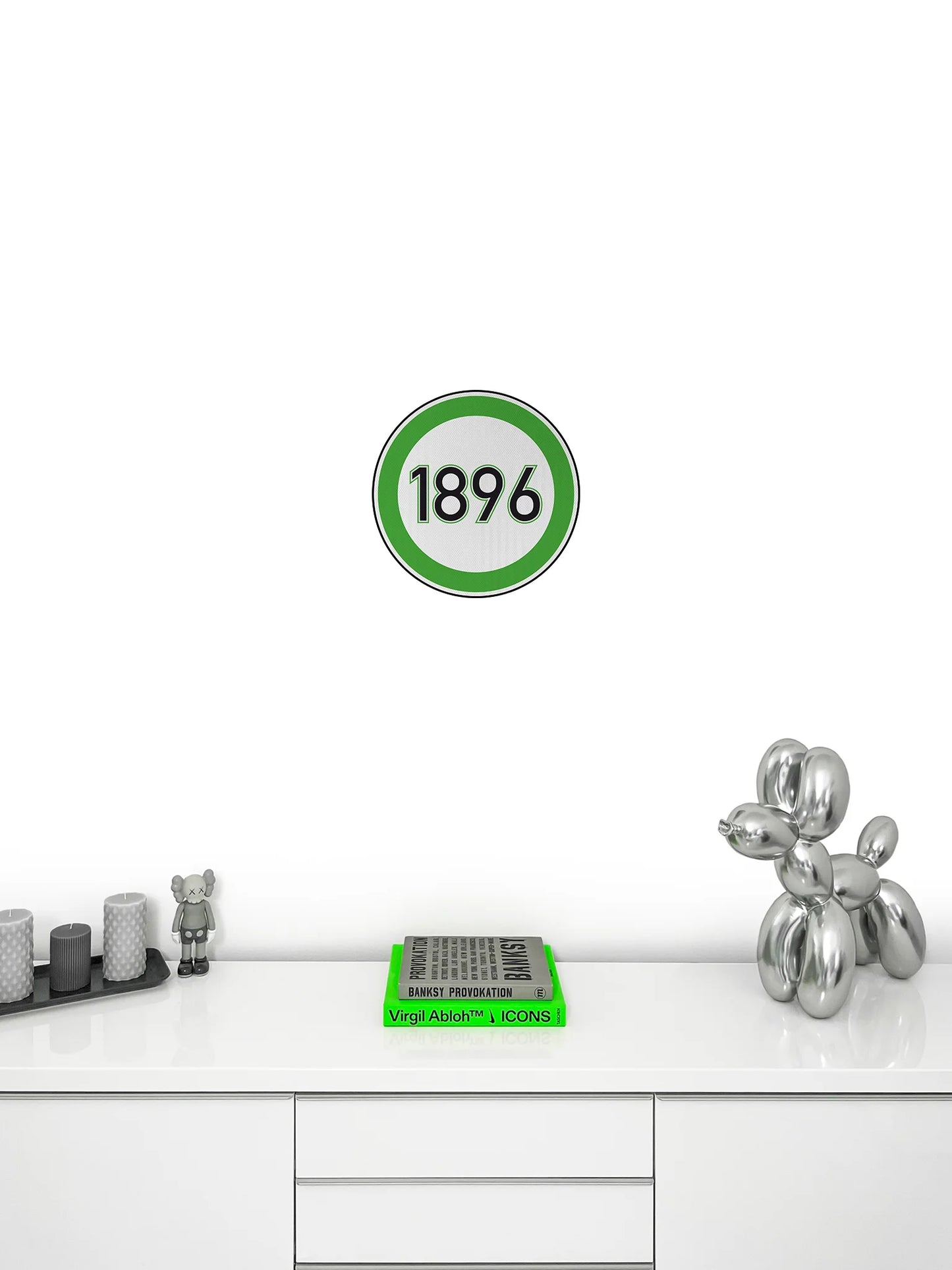 Speed limit 1896 (Hanover) Streetsign