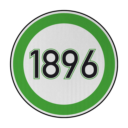 Speed limit 1896 (Hanover) Streetsign