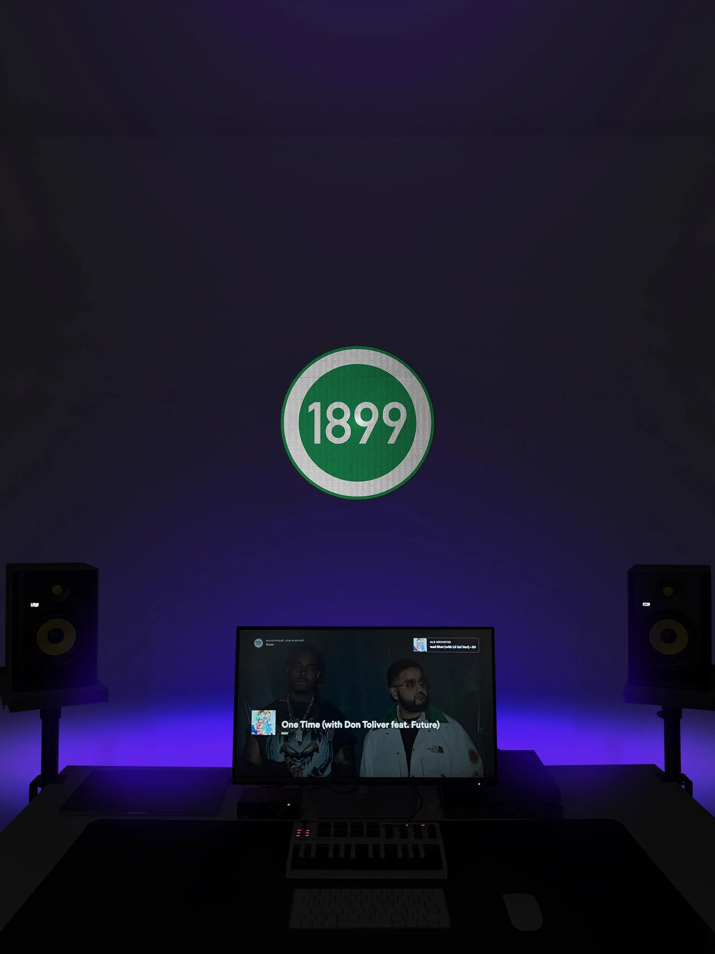 Tempolimit 1899 (Grün) Streetsign