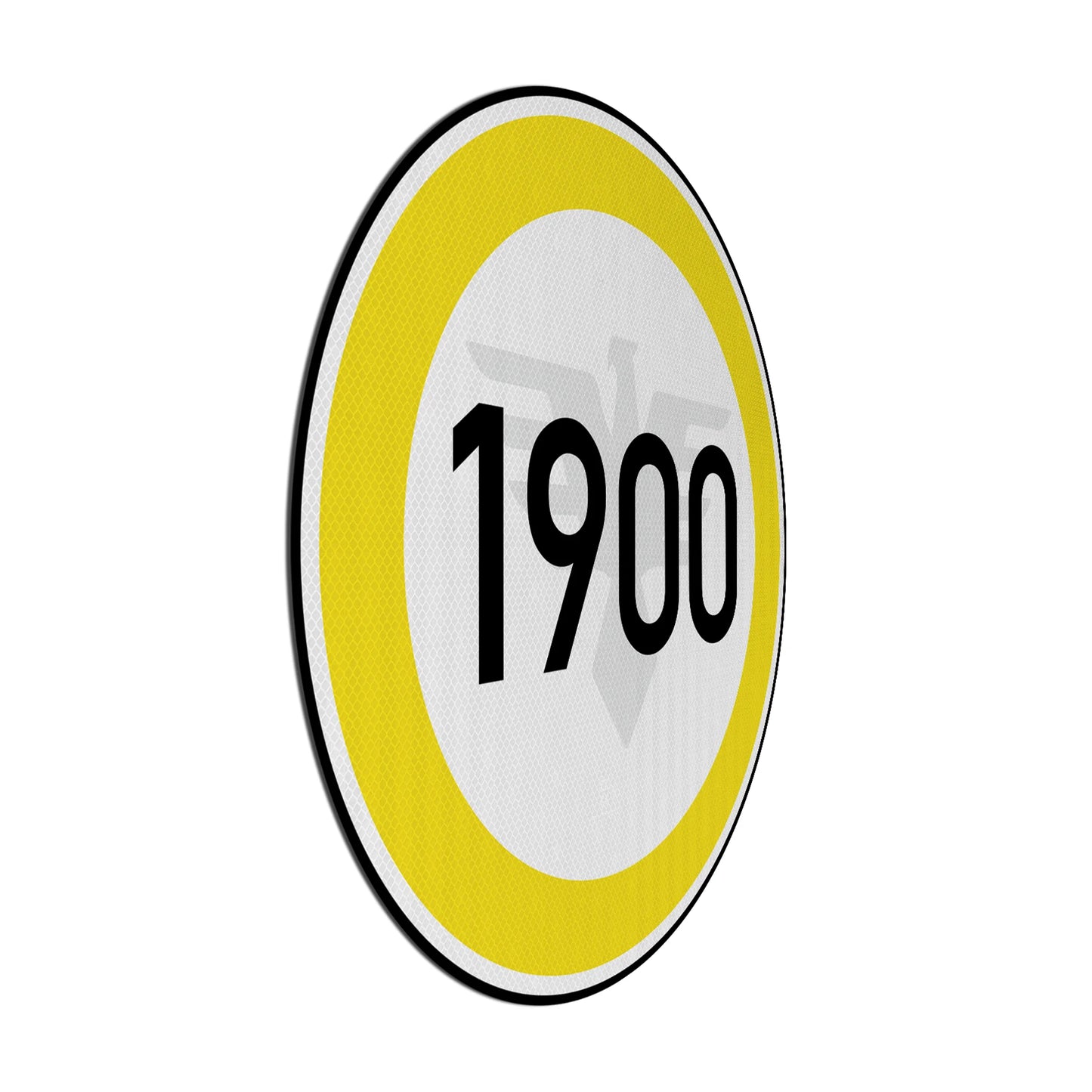 Speed ​​limit 1900 (Aachen) Streetsign