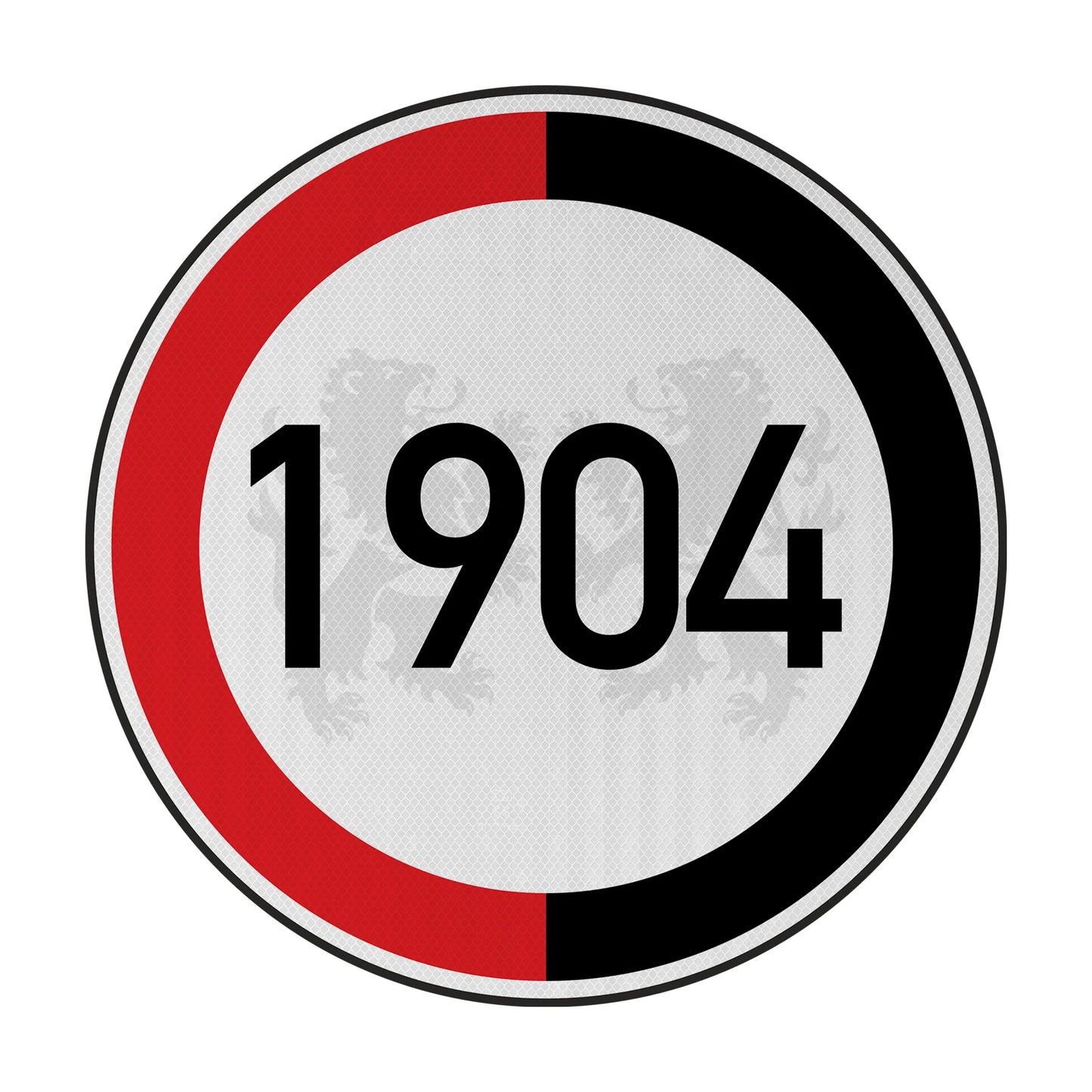 Tempolimit 1904 (Löwe) Streetsign