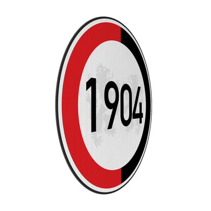 Tempolimit 1904 (Löwe) Streetsign