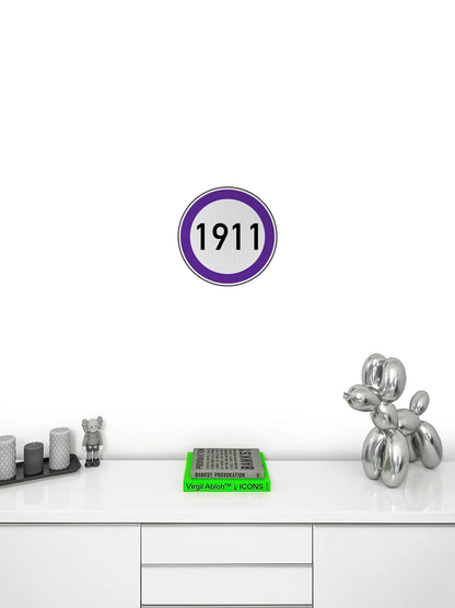 Speed ​​limit 1911 Streetsign