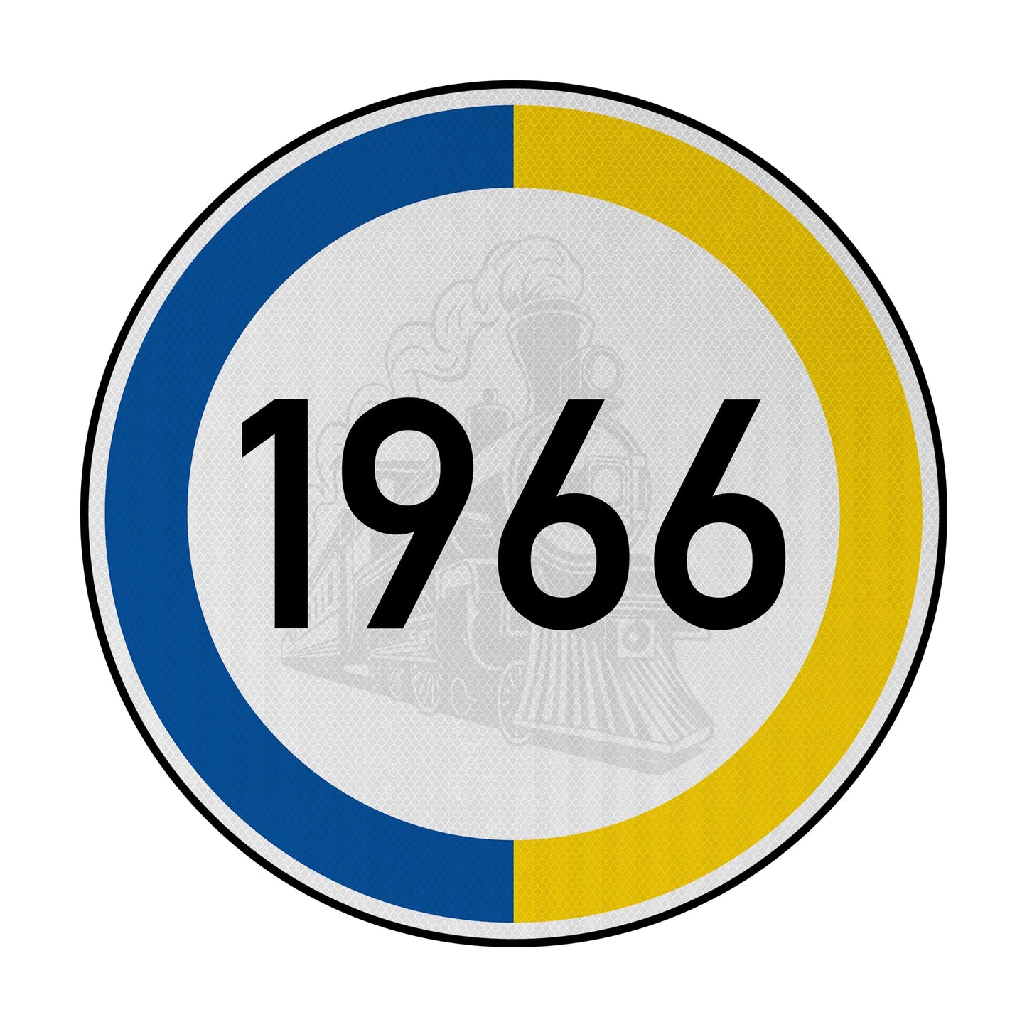 Speed ​​limit 1966 (Leipzig) Streetsign