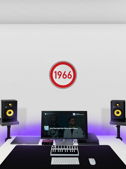 Speed ​​limit 1966 (Halle) Streetsign