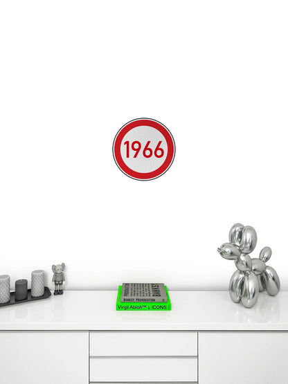 Speed ​​limit 1966 (Halle) Streetsign