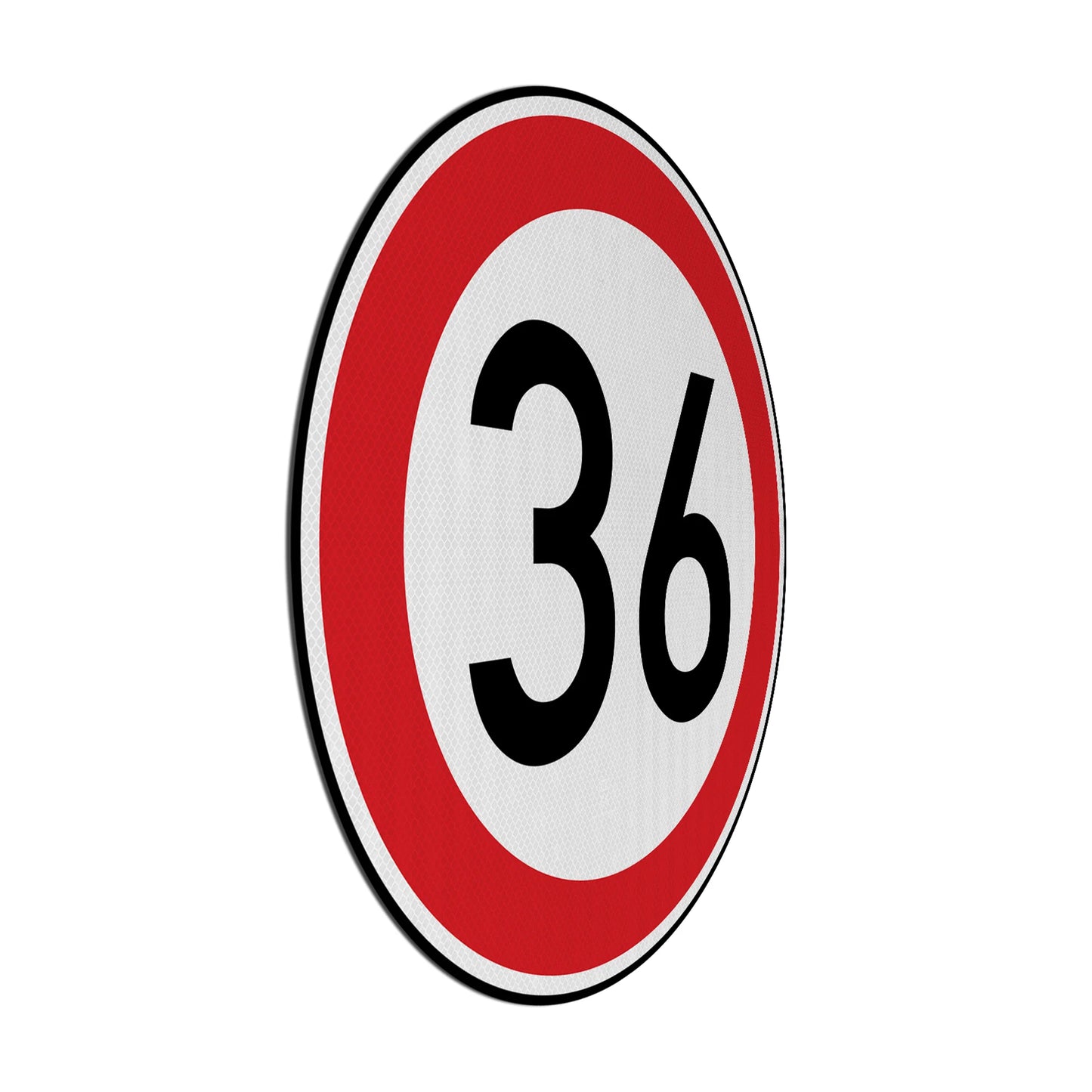 Tempolimit 36 Streetsign
